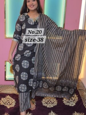 PURE COTTON  READY WEAR SIZE- 38(NO.20)