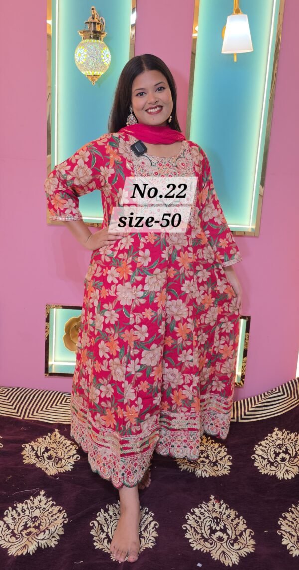 PREMUM RAYON COTTON READY WEAR SIZE- 50(NO.22)