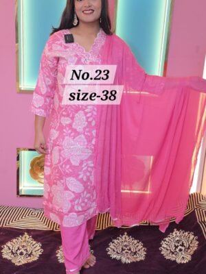 SILK COTTON READY WEAR SIZE- 38(NO.23)