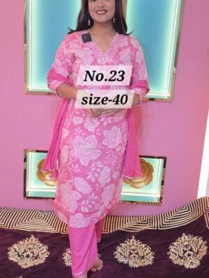 SILK COTTON READY WEAR SIZE- 40(NO.23)