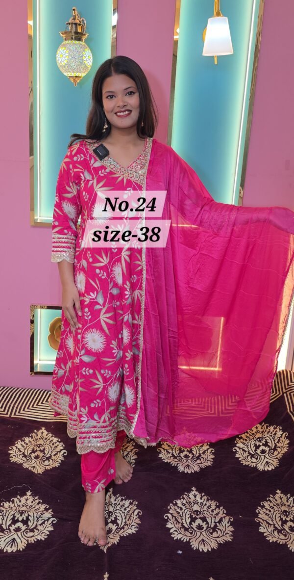 PREMIUM RAYON COTTON READY WEAR SIZE- 38(NO.24)