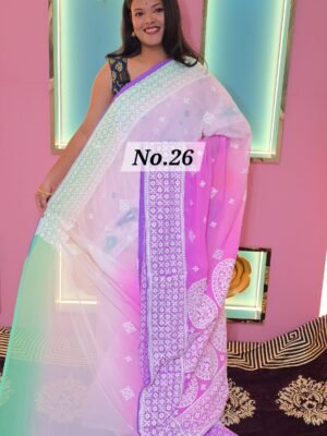 EMBRODERIED SAREE (NO.26)