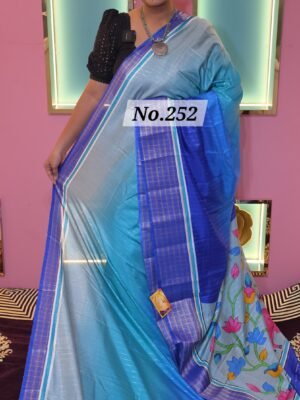 CREPE SILK SAREE (NO.252)
