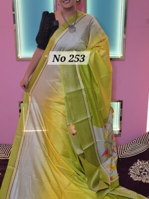 CREPE SILK SAREE (NO.253)