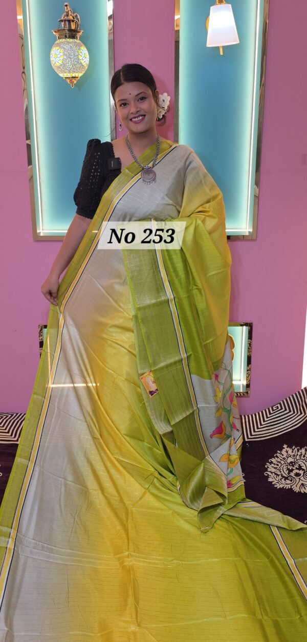 CREPE SILK SAREE (NO.253)