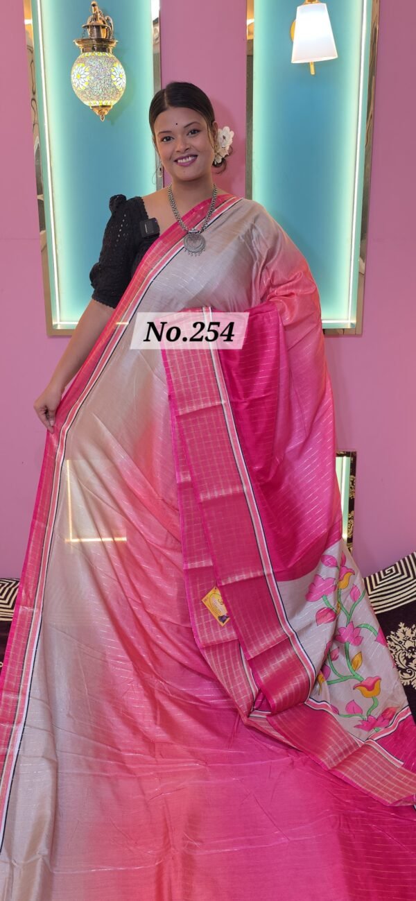CREPE SILK SAREE (NO.254)