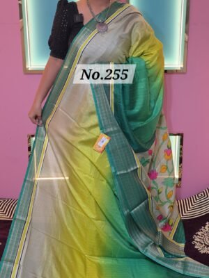 CREPE SILK SAREE (NO.255)