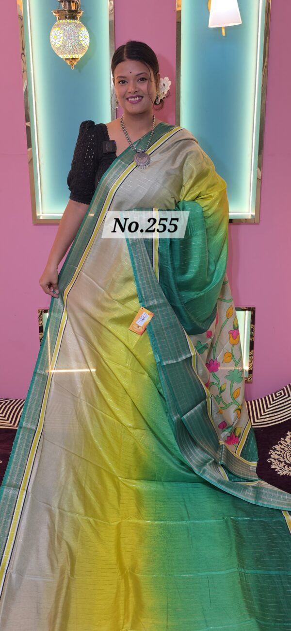 CREPE SILK SAREE (NO.255)