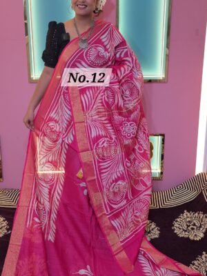 CHANDERI BATIK SAREE (NO.12)