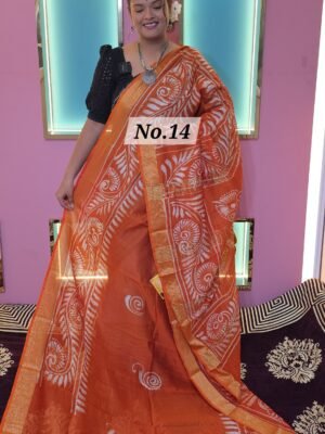 CHANDERI BATIK SAREE (NO.14)