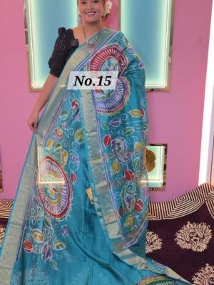 CHANDERI BATIK SAREE (NO.15)