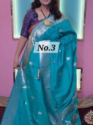 KATAN SILK SAREE  (NO.3)