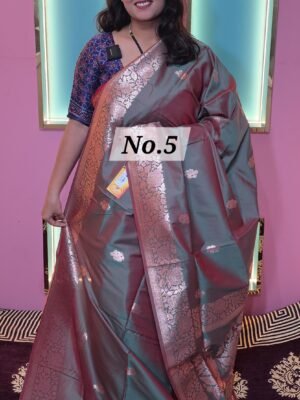 KATAN SILK SAREE  (NO.5)