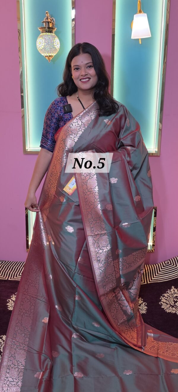 KATAN SILK SAREE  (NO.5)