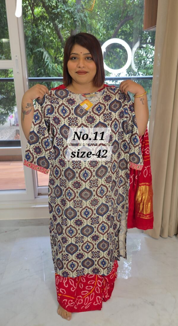 PURE MUSHRU KURTI {SIZE-42} (NO.11)