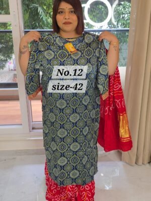 PURE MUSHRU KURTI {SIZE-42} (NO.12)