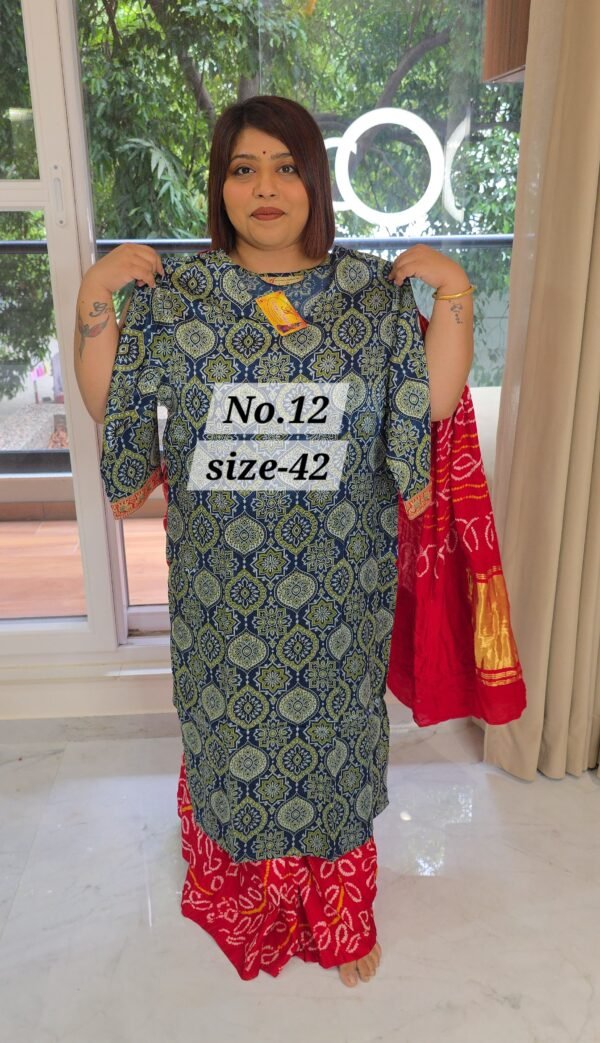 PURE MUSHRU KURTI {SIZE-42} (NO.12)