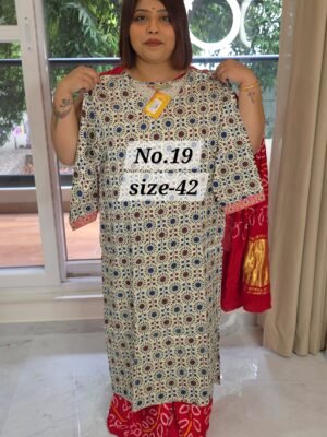 PURE MUSHRU KURTI {SIZE-42} (NO.19)