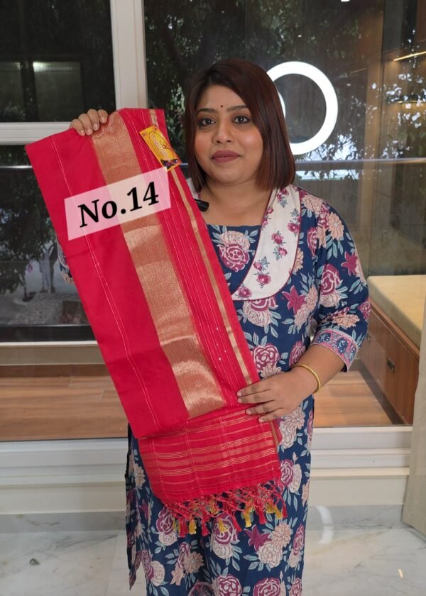MASLIN SILK JAMDANI SAREE (NO.14)
