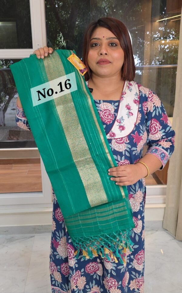 MASLIN SILK JAMDANI SAREE (NO.16)