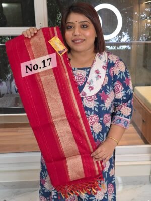 MASLIN SILK JAMDANI SAREE (NO.17)