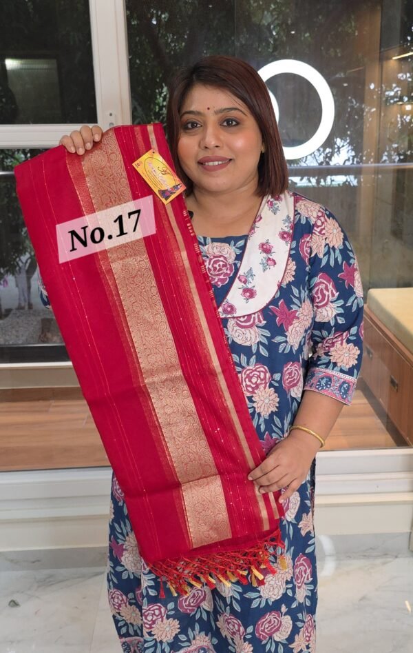 MASLIN SILK JAMDANI SAREE (NO.17)