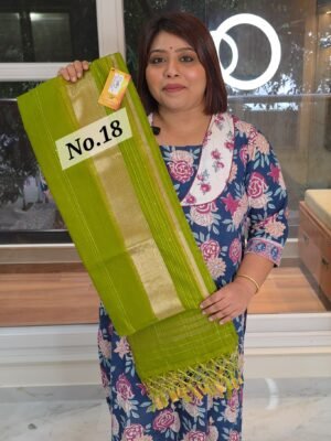 MASLIN SILK JAMDANI SAREE (NO.18)