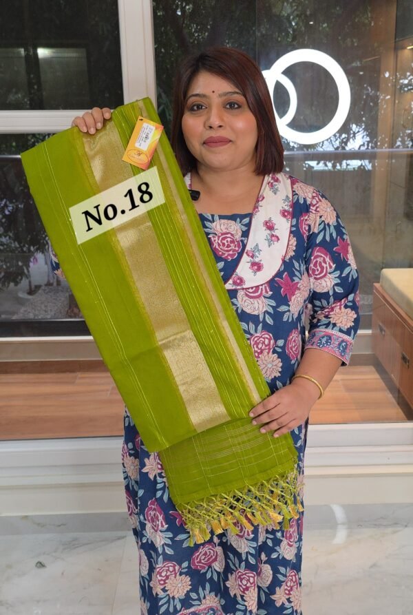MASLIN SILK JAMDANI SAREE (NO.18)
