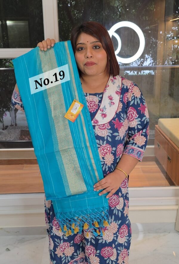 MASLIN SILK JAMDANI SAREE (NO.19)