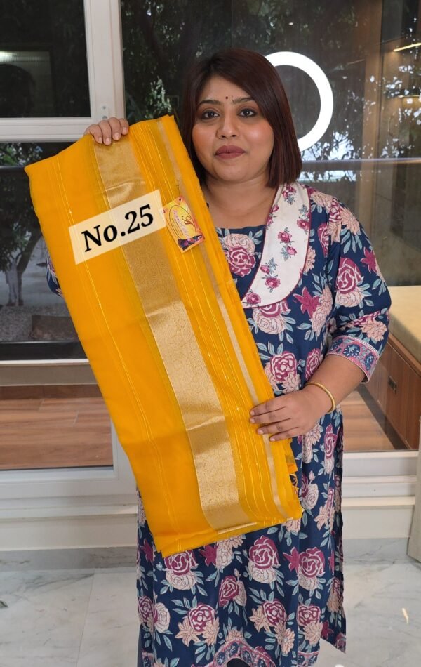 MASLIN SILK JAMDANI SAREE (NO.25)