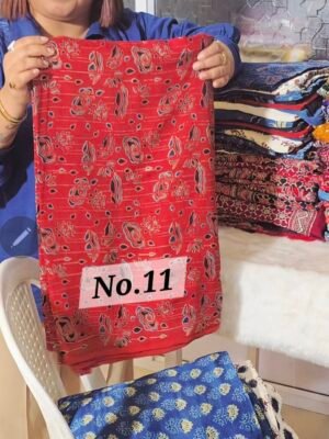 6 MTRS PURE MODAL DRESS MATERIAL  (NO.11)