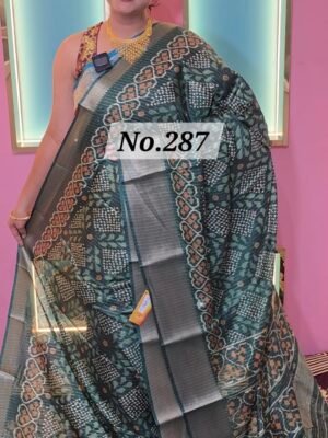 CREPE SILK SAREE (NO.287)