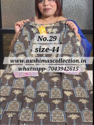 PURE MUSHRU KURTI {SIZE-44} (NO.29)