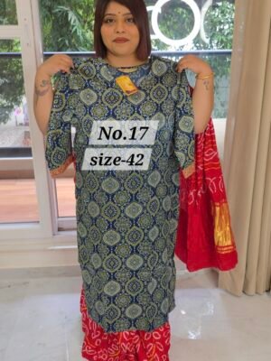 PURE MUSHRU KURTI {SIZE-42} (NO.17)