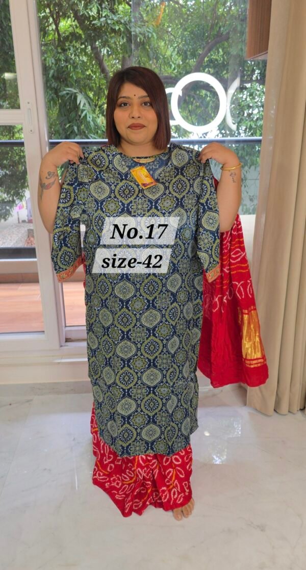 PURE MUSHRU KURTI {SIZE-42} (NO.17)