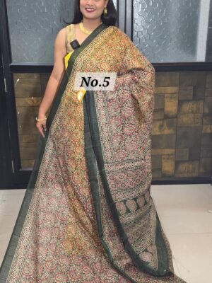 SEMI GHICHA SAREE (NO.5)