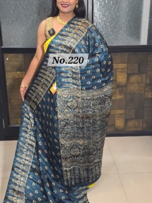 CREPE SILK SAREE (NO.220)