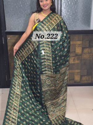 CREPE SILK SAREE (NO.222)