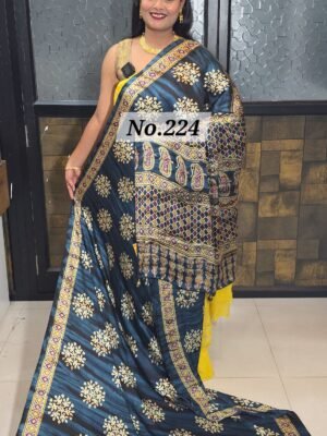 CREPE SILK SAREE (NO.224)