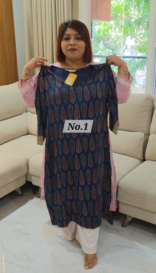 PURE MODAL KURTI {SIZE-48} (NO.1)