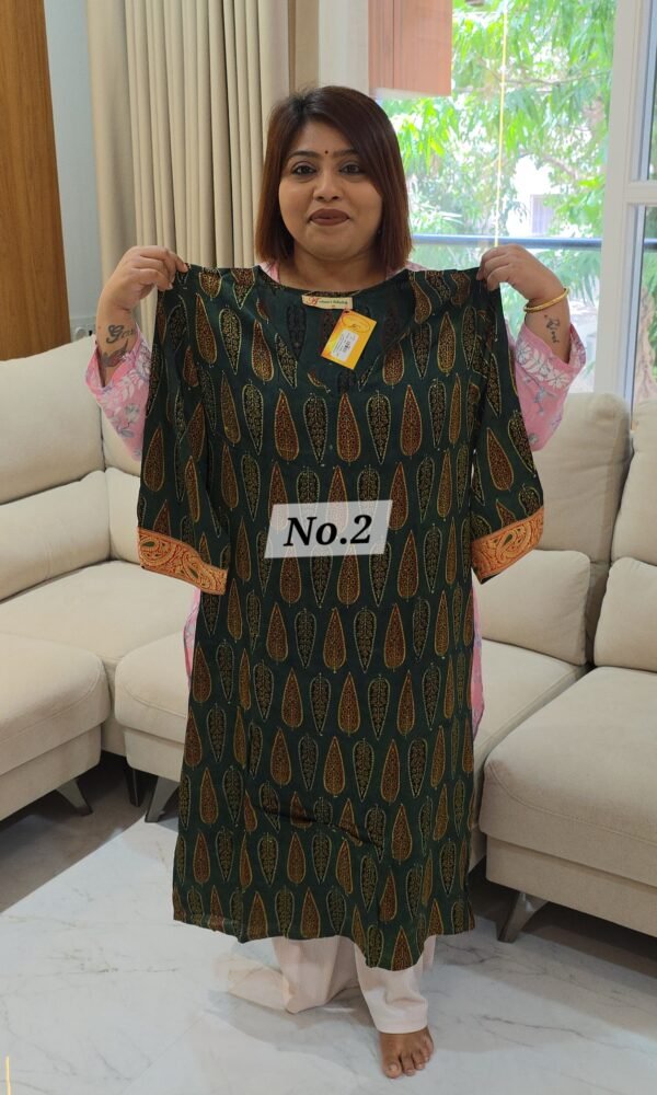 PURE MODAL KURTI {SIZE-48} (NO.2)
