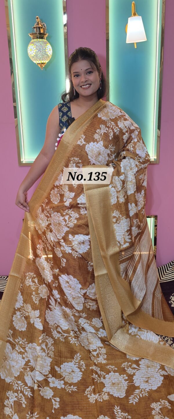 CREPE SILK SAREE (NO.135)