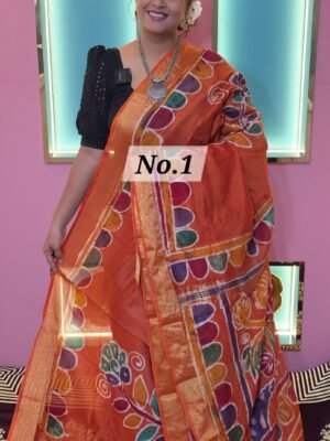 CHANDERI BATIK SAREE (NO.1)
