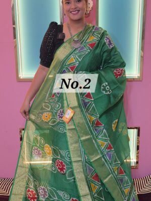 CHANDERI BATIK SAREE (NO.2)