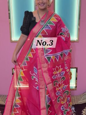 CHANDERI BATIK SAREE (NO.3)