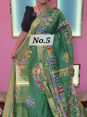 CHANDERI BATIK SAREE (NO.5)