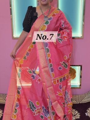 CHANDERI BATIK SAREE (NO.7)