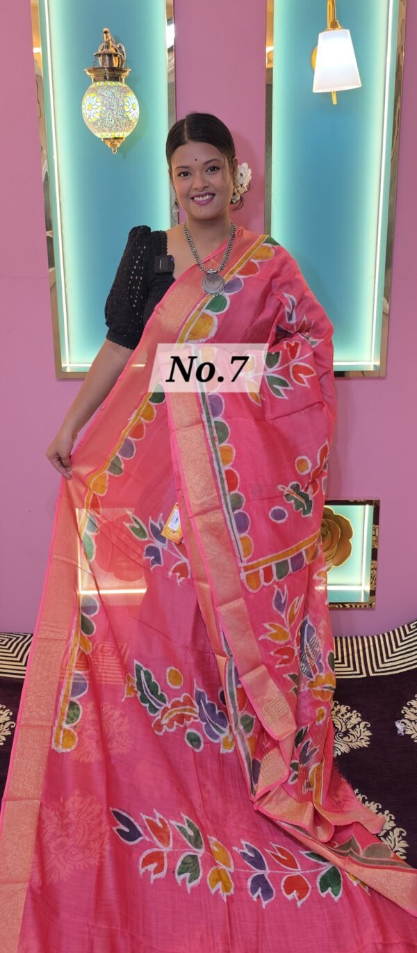 CHANDERI BATIK SAREE (NO.7)
