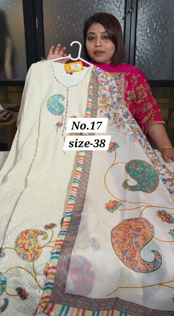 PURE COTTON SILK READYWEAR (SIZE-38) (NO.17)