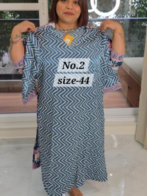 PURE MASHRU KURTI {SIZE-44} (NO.2)